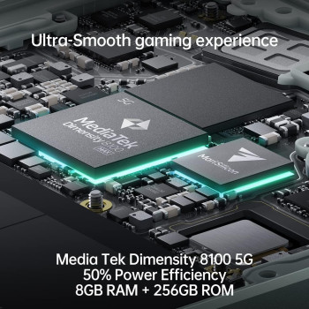 OPPO Reno8 Pro Smartphone 5G, 8GB, 256GB, 4500mAh 80W Supervooc, Glazed Black