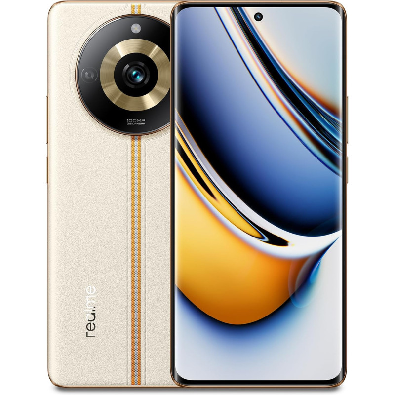 Realme 11 Pro Smartphone 5G, Dual-SIM, 8GB, 256GB, Sunrise Beige - Middle East Version