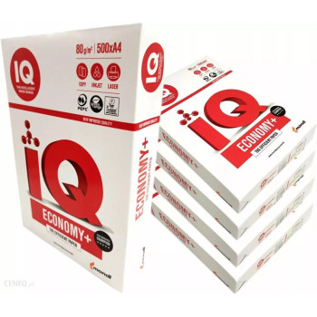 Mondi IQ Economy A4 paper 80 GSM one Box of 5 Reams