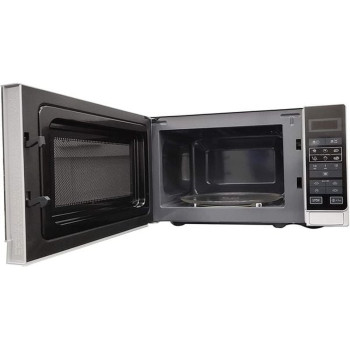 Sharp 20L Digital Solo Microwave Oven with Auto Cooking Menu R-20MT(S), Silver