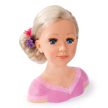 Bayer Charlene Super Model Baby Doll Set With Styling Head Hair Brushes