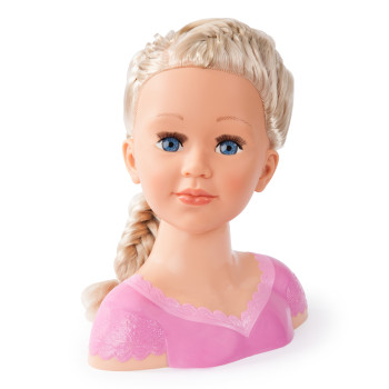 Bayer Charlene Super Model Baby Doll Set With Styling Head Hair Brushes
