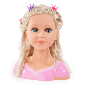 Bayer Charlene Super Model Baby Doll Set With Styling Head Hair Brushes