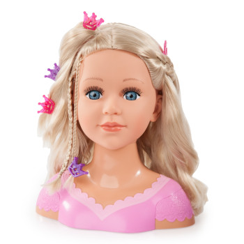 Bayer Charlene Super Model Baby Doll Set With Styling Head Hair Brushes