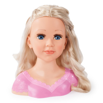 Bayer Charlene Super Model Baby Doll Set With Styling Head Hair Brushes