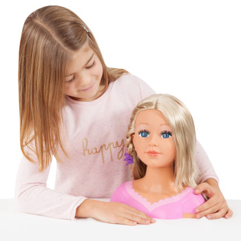 Bayer Charlene Super Model Baby Doll Set With Styling Head Hair Brushes
