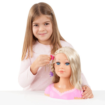 Bayer Charlene Super Model Baby Doll Set With Styling Head Hair Brushes