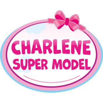 Bayer Charlene Super Model Baby Doll Set With Styling Head Hair Brushes