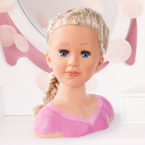Bayer Charlene Super Model Baby Doll Set With Styling Head Hair Brushes