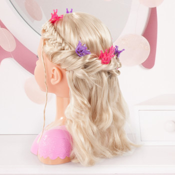 Bayer Charlene Super Model Baby Doll Set With Styling Head Hair Brushes