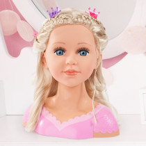 Bayer Charlene Super Model Baby Doll Set With Styling Head Hair Brushes