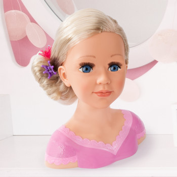 Bayer Charlene Super Model Baby Doll Set With Styling Head Hair Brushes