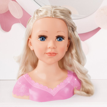 Bayer Charlene Super Model Baby Doll Set With Styling Head Hair Brushes