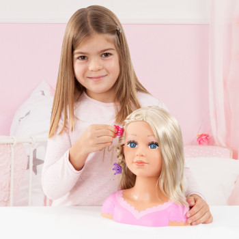 Bayer Charlene Super Model Baby Doll Set With Styling Head Hair Brushes