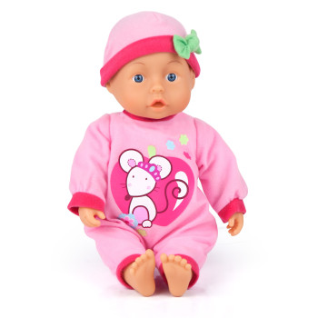 Bayer 33 Cm Doctor Set Baby Doll With 24 Baby Sounds