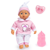 Bayer Interactive Baby Doll 36 Cm With Pacifier, Baby Doll Playset
