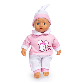 Bayer Interactive Baby Doll 36 Cm With Pacifier, Baby Doll Playset