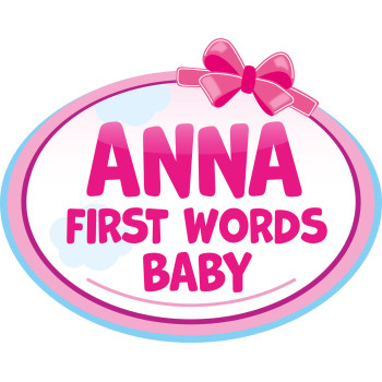 Bayer Anna First Words Baby Doll 38 Cm, Baby Doll Playset