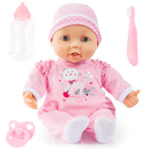 Bayer Magic Teeth Baby Doll 38Cm, Baby Doll Playset