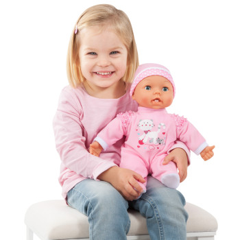 Bayer Magic Teeth Baby Doll 38Cm, Baby Doll Playset