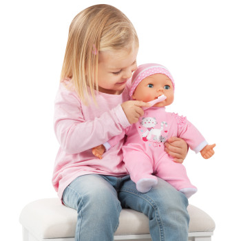 Bayer Magic Teeth Baby Doll 38Cm, Baby Doll Playset