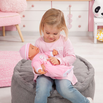 Bayer Magic Teeth Baby Doll 38Cm, Baby Doll Playset