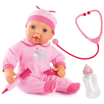 Bayer Doctor Set Baby Doll 38 Cm, Playset