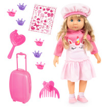 Bayer Charlene Doll Unicorn With Laugh & Kiss Sound, Baby Doll Playset