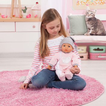 Bayer Hello Baby Function Doll 46 Cm, Baby Doll Playset