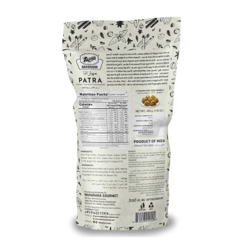 Maharana Patra, A Spicy, Sweet And Tangy Gujarati Farsan Or Snack Made From Fresh Arbi Ke Patta Or Colocasia Leaves, 200 g