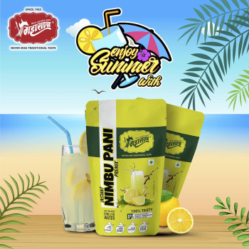 Maharana Instant Nimbu Pani Premix Instant Juice Premix, 60 g
