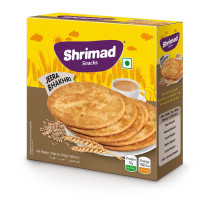 Shrimad Snacks Jeera Bhakhri Roasted Wheat Snacks, 200 g
