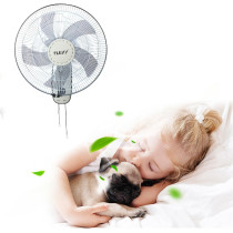 Flexy 16 Inches 5 Leaf Noise Free Swing Wall Fan White