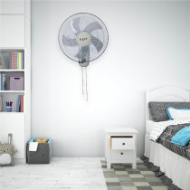 Flexy 16 Inches 5 Leaf Noise Free Swing Wall Fan White