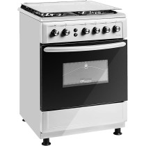 Super General 4-Burners Freestanding Cooker SGC6471MSFS Silver, 1 Year Warranty
