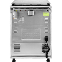 Super General 4-Burners Freestanding Cooker SGC6471MSFS Silver, 1 Year Warranty