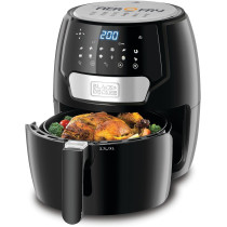 Black & Decker Digital Aero Fry 13 in 1-4L Non-Stick Pan, 3.7L Detachable Basket, 1500W - 60 Mins Timer, From 80 to 200 Degree - AF4037-B5