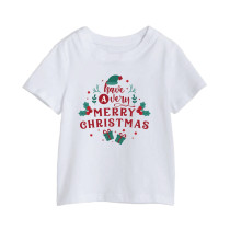 Al Amal Have a very merry christmas Tishirt Round Neck Cotton Fabric Friendly to skin,Unisex adult White