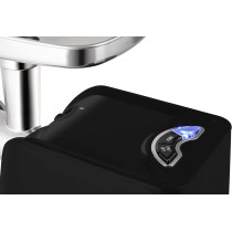 Sharp 2200W 3 Disc Meat Mincer/Grinder/Sausage/Kebab Maker EG-PL41-K3, Japan Blade With Reverse Function, Black And Silver "Min 1 year Manufacturer Warranty"