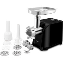 Sharp 2200W 3 Disc Meat Mincer/Grinder/Sausage/Kebab Maker EG-PL41-K3, Japan Blade With Reverse Function, Black And Silver "Min 1 year Manufacturer Warranty"