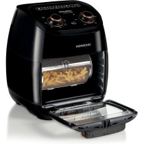 Kenwood Air Fryer Oven 11L 2000W Multi-Functional Air Fryer Cum Microwave Oven For Frying, Grilling, Broiling, Roasting, Baking, Toasting, Heating And Defrosting Hfp90 Black