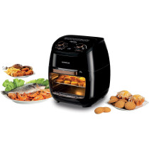 Kenwood Air Fryer Oven 11L 2000W Multi-Functional Air Fryer Cum Microwave Oven For Frying, Grilling, Broiling, Roasting, Baking, Toasting, Heating And Defrosting Hfp90 Black