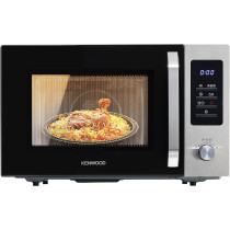  KENWOOD 30L Microwave Oven with Grill, Convection, Digital Display, 5 Power Levels, Defrost Function, Stainless Steel, Auto Menu, 95 Minutes Timer, Clock Function 900W MWM31.000BK Black/Silver 