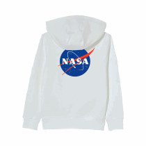 NASA Space Rocket Moon Space Astronaut Novelty Men Women Unisex Hooded Sweatshirt Hoodie CL09898, White