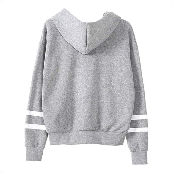 Aganmi Fashion Casual Friend Hoodie Sweatshirt Friend TV Show Merchandise Women Graphic Tops Hoodies Sweater Funny Hooded Pullover, Gray