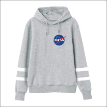 NASA Space Rocket Moon Space Astronaut Novelty Men Women Unisex Hooded Sweatshirt Hoodie CL09898, Grey