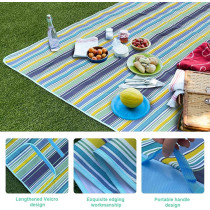 Sky Touch Foldable Picnic Blanket Waterproof Beach Blanket Waterproof Picnic Blanket Portable Picnic Mat Portable Beach Mat For Outdoor Camping Family Outdoor Park Garden, 1 Year Warranty