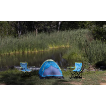 Discovery Adults Portable And Waterproof Camping Set, Blue, 1 Year Warranty