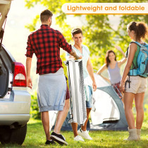 Barbecue Grill Stainless Steel, Bbq Charcoal Grill Smoker Barbecue Folding Portable For Outdoor Cooking/ Camping/ Hiking/ Picnics/ Backpacking, Large, 1 Year Warranty