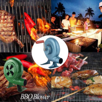 Go2Camps Portable Barbeque Grill With Blower Fan-Large,Foldable X Shape Stand Premium Quality Steel Charcoal Bbq Grill With Handled Blower Air Maker Black, 110 Cm, 1 Year Warranty
